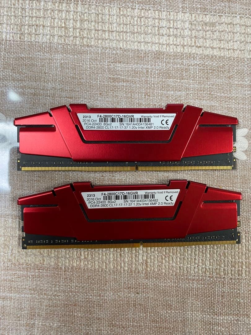 メモリー gskill ddr4 16gb (8gb x2) 2800mt/s cl17