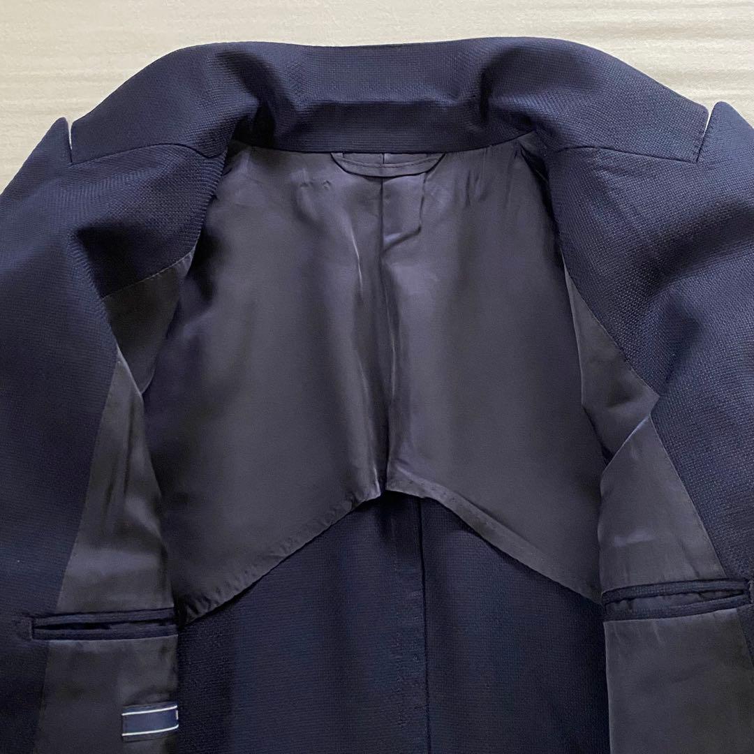 BEAMS F(ビームスエフ) 紺ブレ 金ボタン ダブル Size:44相当