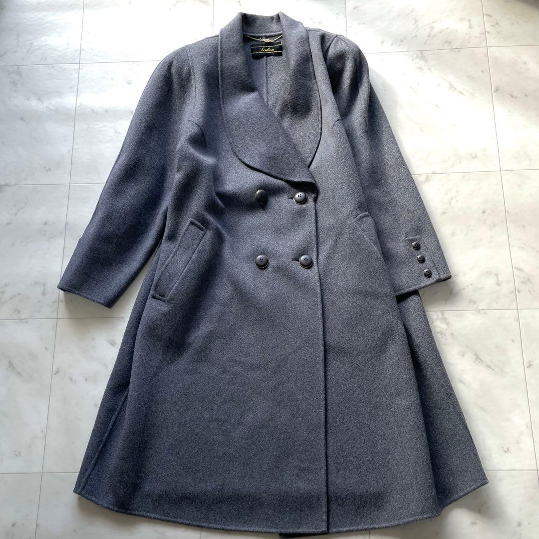 極美品✨着丈100 レリアン カシミヤ100% ロングコート