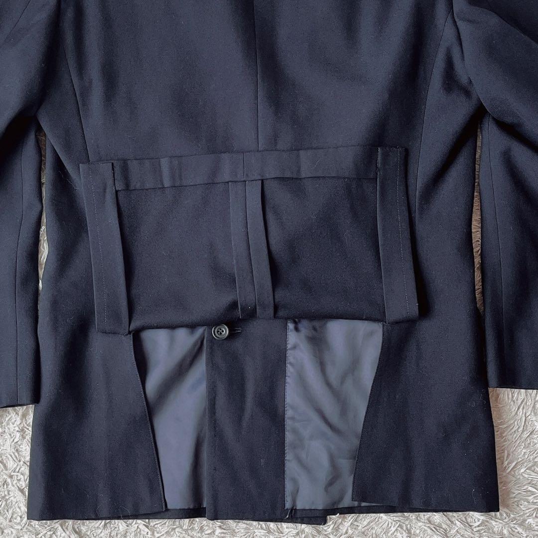 Bill Blass ビルブラス 紺ブレ 金ボタン ダブルジャケット ウール