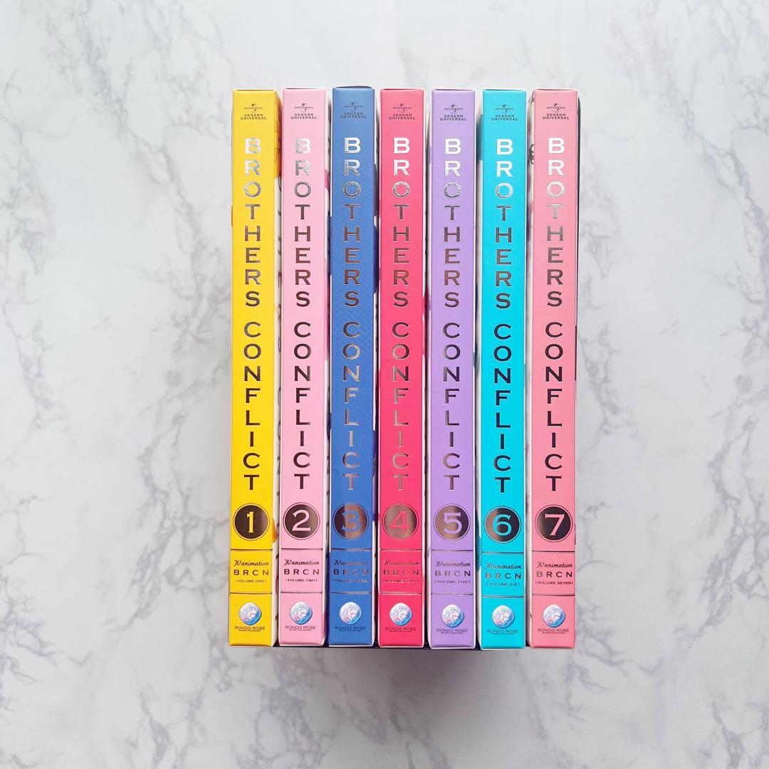 BROTHERS CONFLICT ブラコン 初回限定版 DVD 1~7巻 全巻