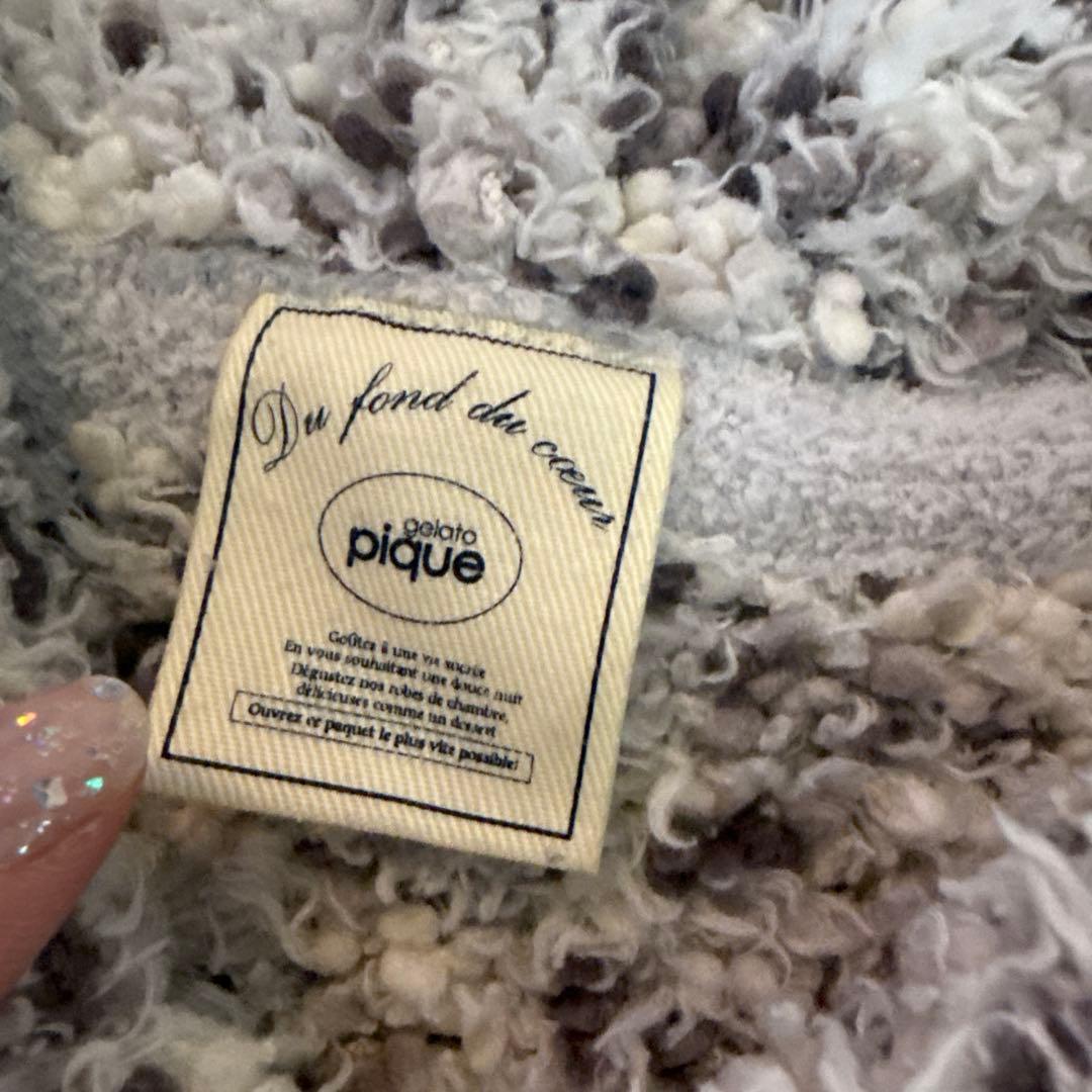 gelato pique フリースルームウェア上下セット　美品