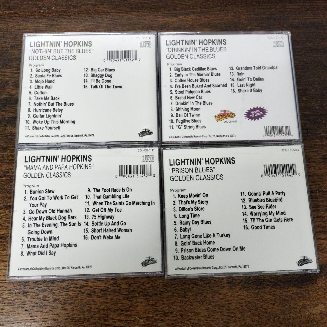 Lightnin' Hopkins 4CDセット