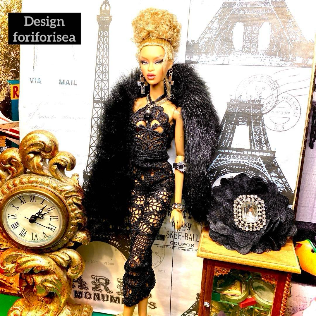 gorgeous✖︎sexy BLACK all-in-one★accessory