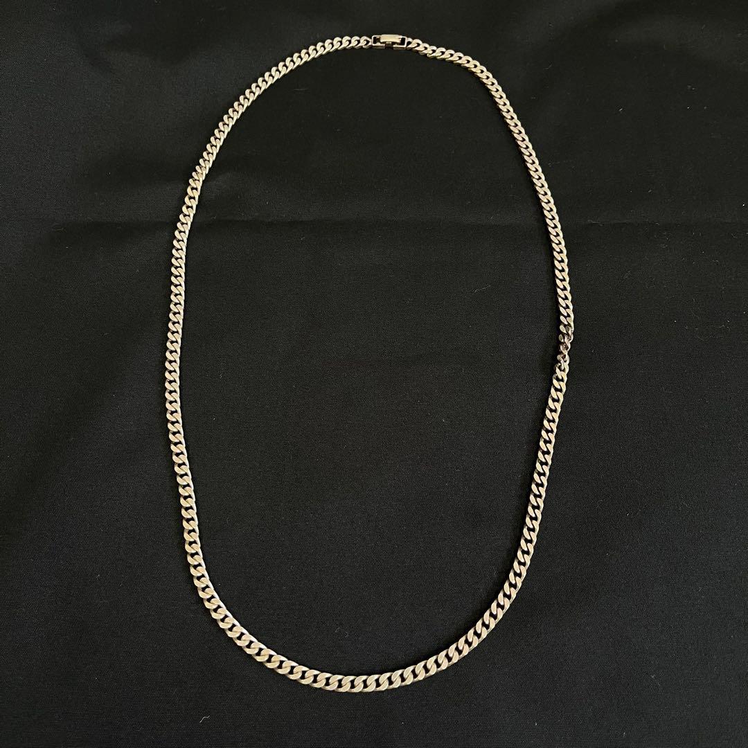【H】SILVER 925 シルバー　チェーン　ネックレス　60cm 33.8g