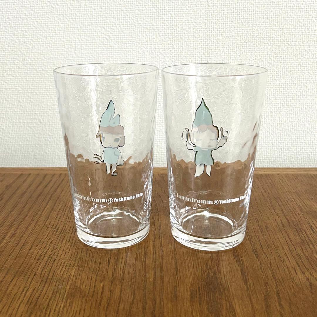 〈新品・未使用品〉奈良美智 オンナノコ グラス2個セット