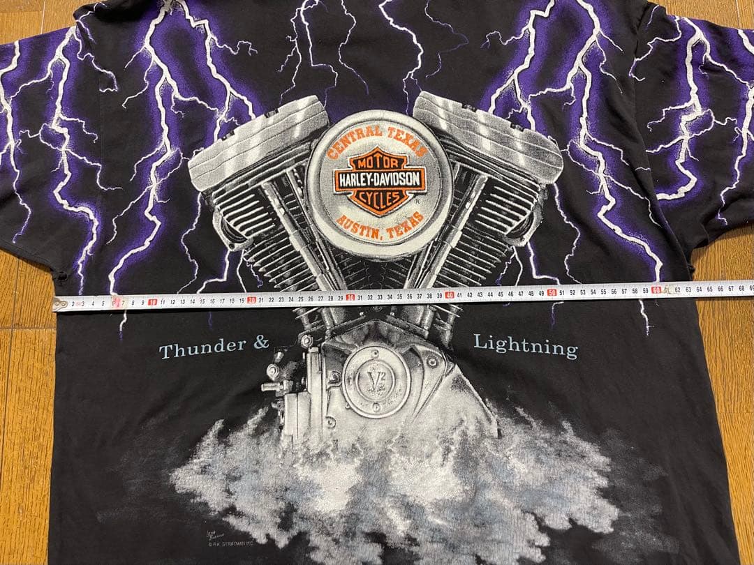 Harley-Davidson Thunder & Lightning Tシャツ