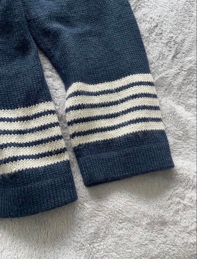 【もなみり】 ALPACA ベビーアルパカ100カーディガン M