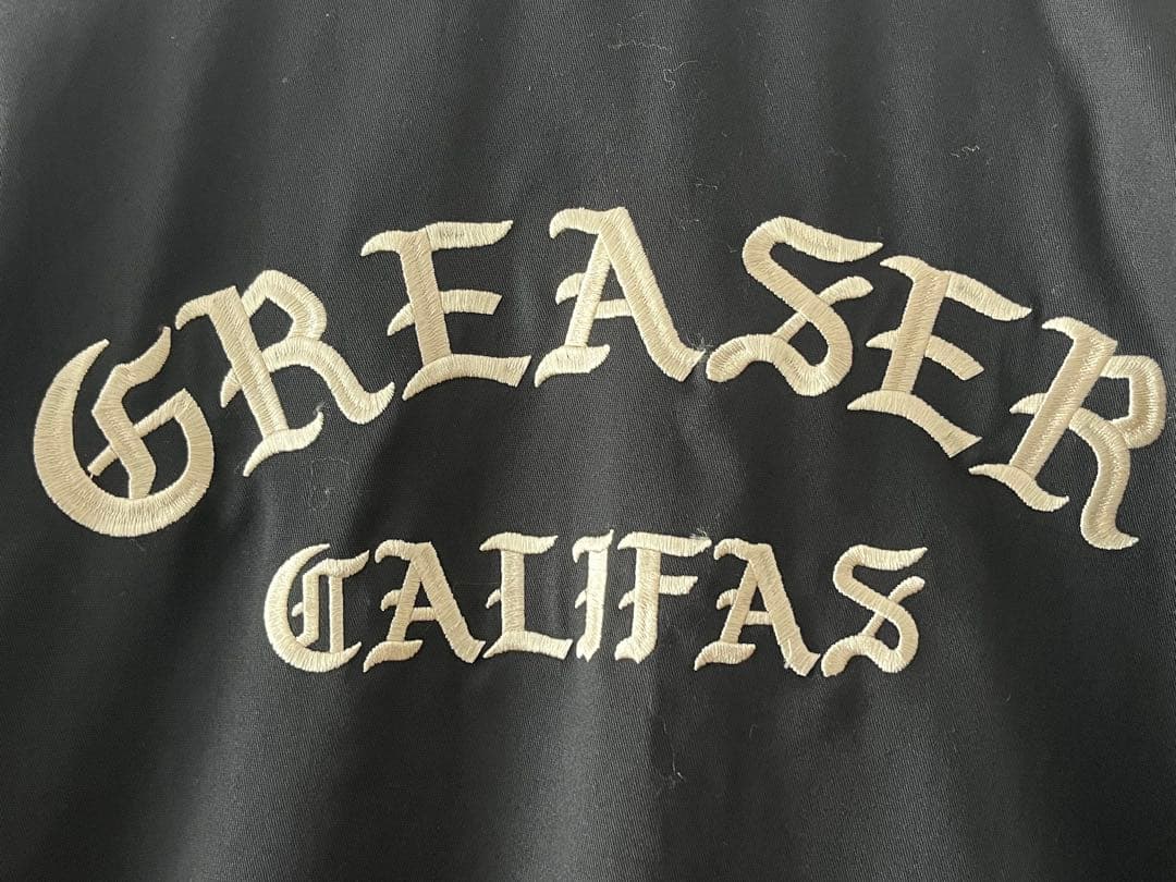 GREASER CALIFAS 刺繍コーチングジャケット　MADE IN USA
