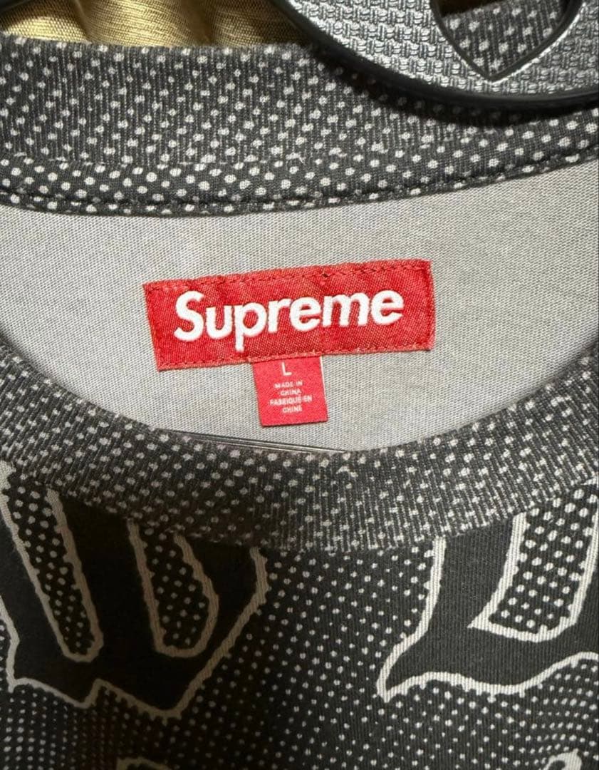Supreme  White S/S Top Lサイズ