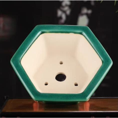 宜興紫砂 色絵浮彫鉢 紫砂鉢 盆栽鉢 植木鉢 小品盆栽鉢 大品盆栽鉢