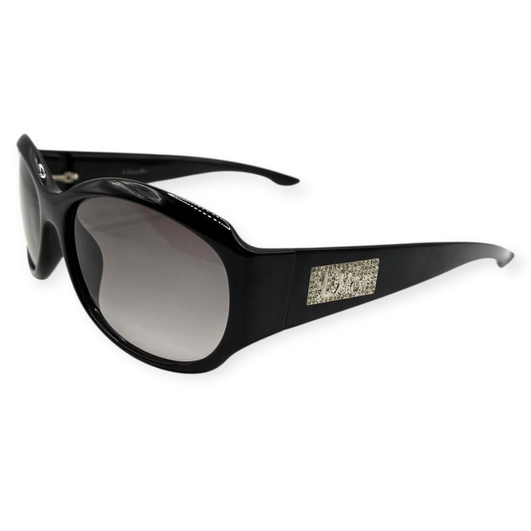 【美品】Christian Dior バタフライ　サングラス　ラインストーン