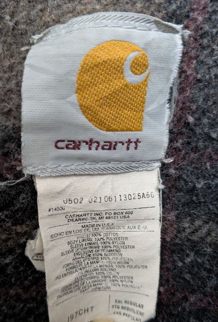 ムートン　Carhartt デトロイトジャケット
