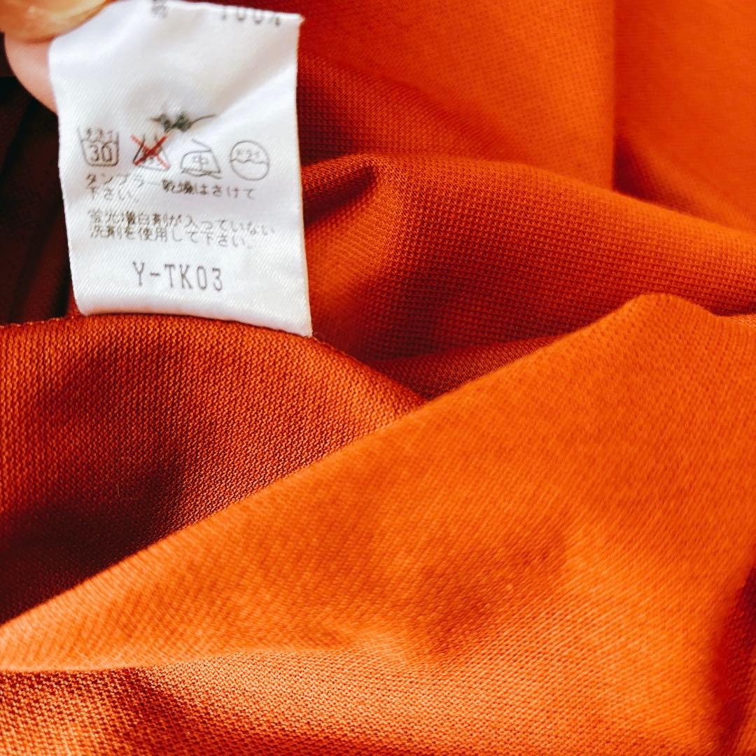 Christian Dior SPORTS ポロシャツ 長袖 オレンジ系 L