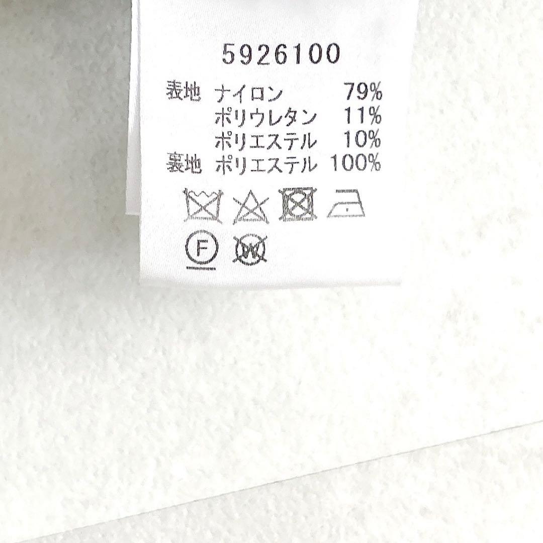 希少✨ルネ　ビジューラインストーンワンピース襟付き　ノースリーブ近年モデル