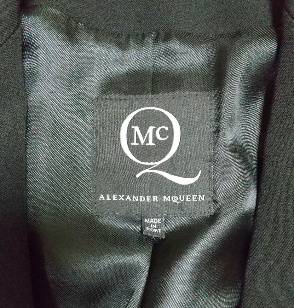 Alexander McQueen ブラック テーラードジャケット