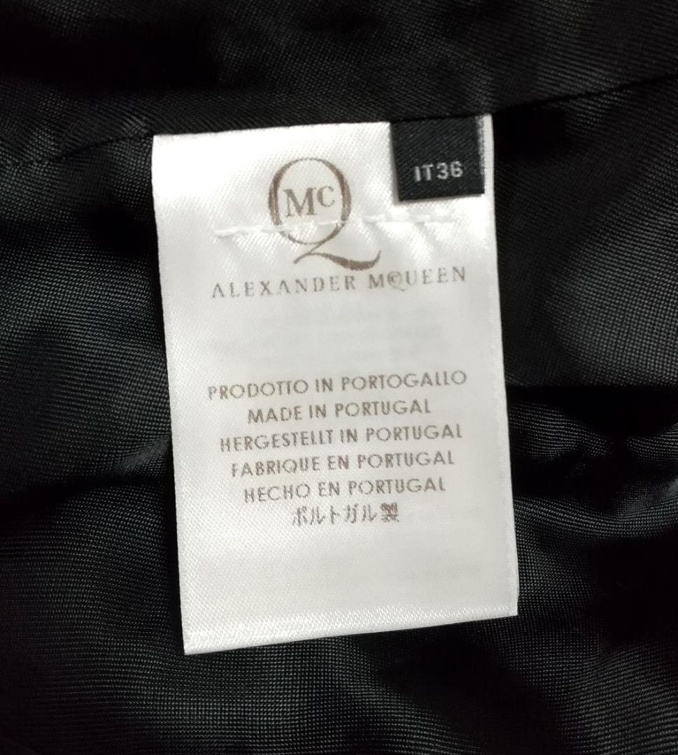 Alexander McQueen ブラック テーラードジャケット