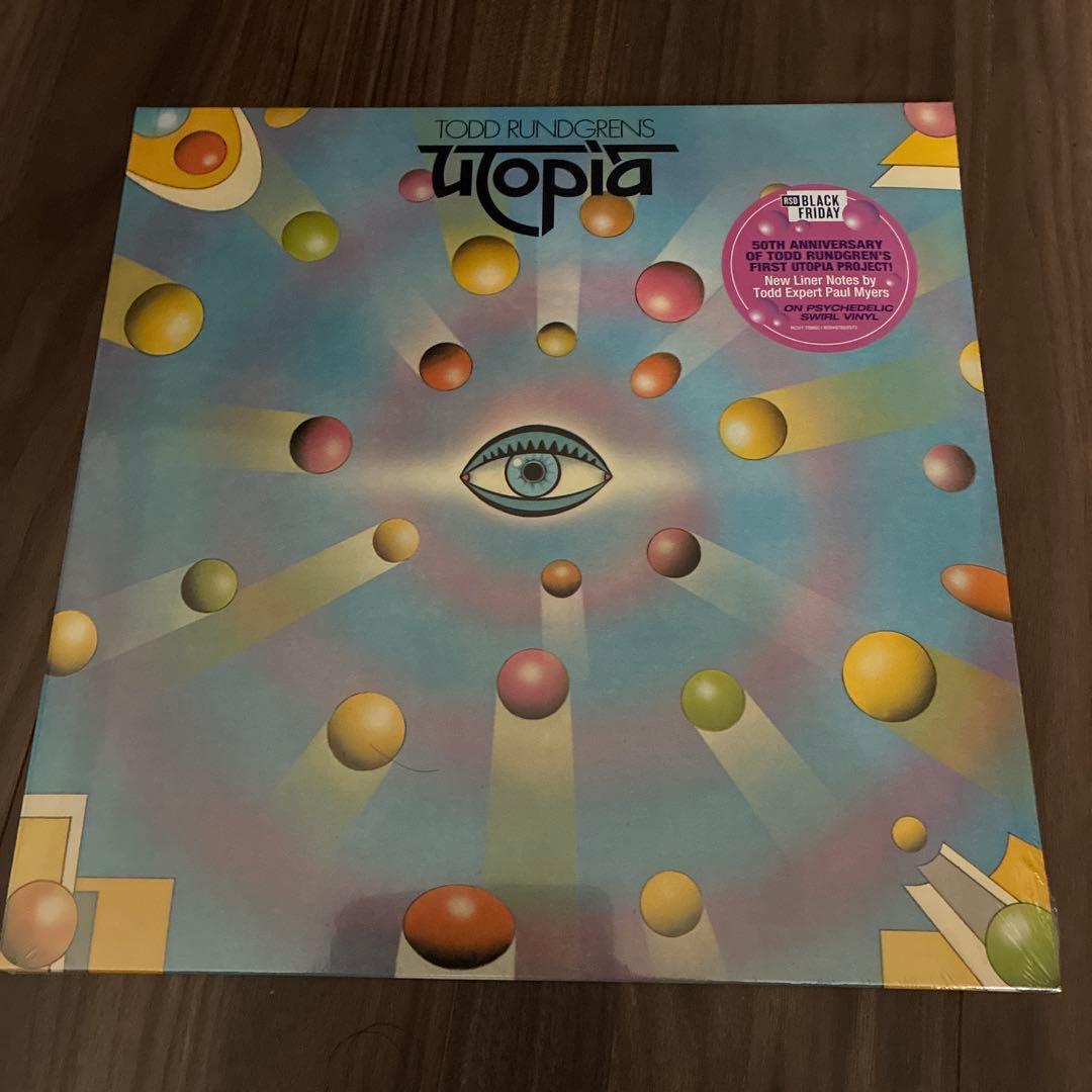 未開封Todd Rundgren's Utopia 50周年盤レコード２枚セット