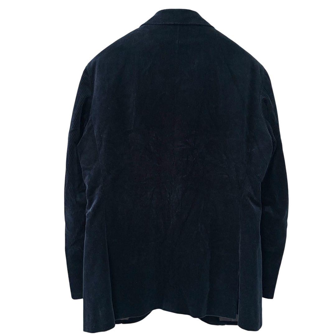 【美品】Caccioppoli コーデュロイジャケット ダークブルー 46