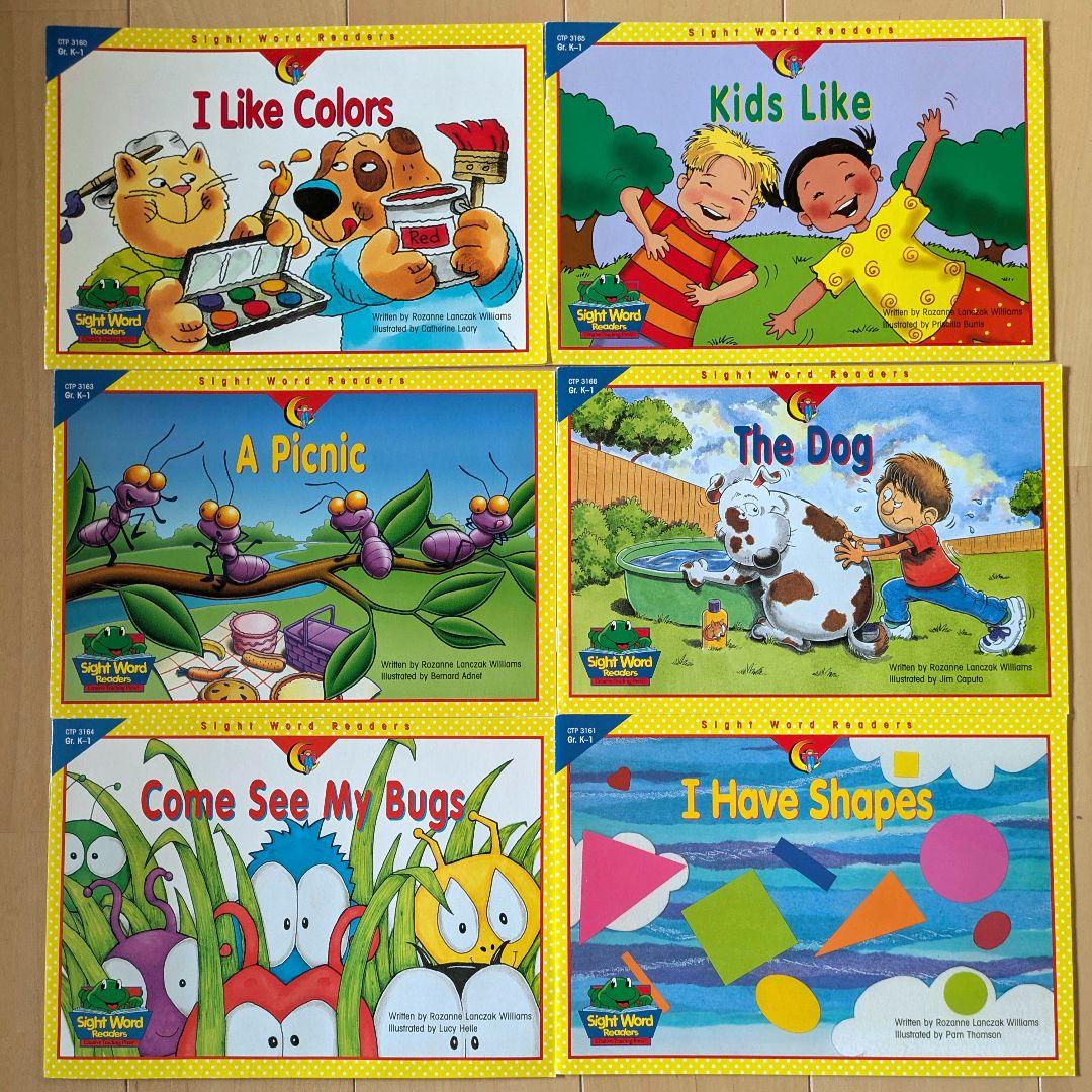 CTP sight word readers GR.K-1 12冊セット CD