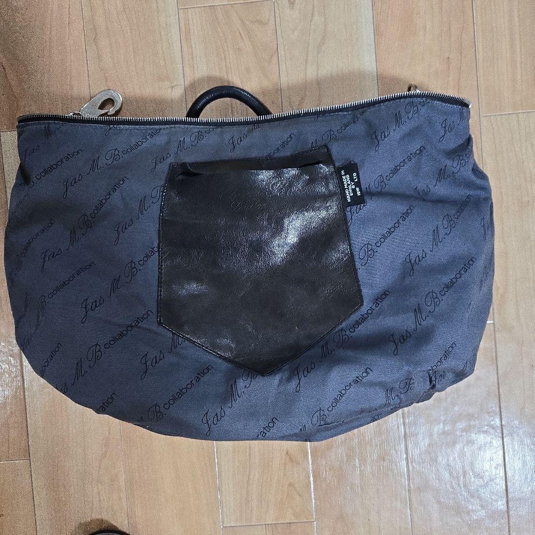 美品✨希少 Jas M.B. ジャスエムビー ボストンバッグ レザー ブラック