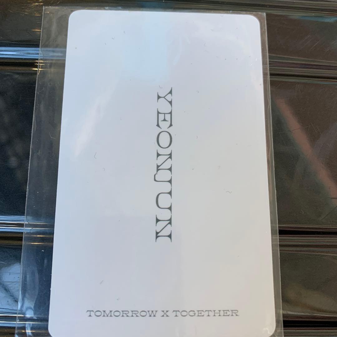 TXT ヨンジュン WEVERSE グローバル 特典 トレカ blue hour