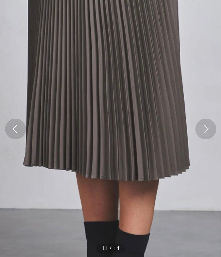 美品　HYKE ハイク PLEATED SKIRT プリーツスカート