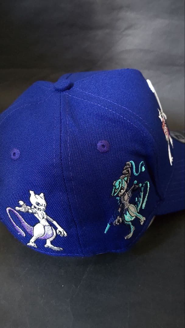 ニューエラ×LAドジャース×ポケモンコラボスナップバックキャップブルー