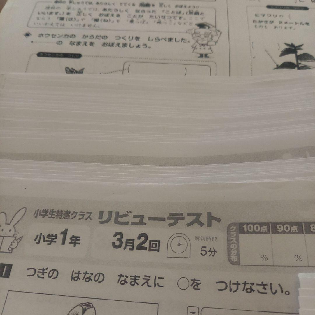 しょうがく社　無記入☆　小１　理科