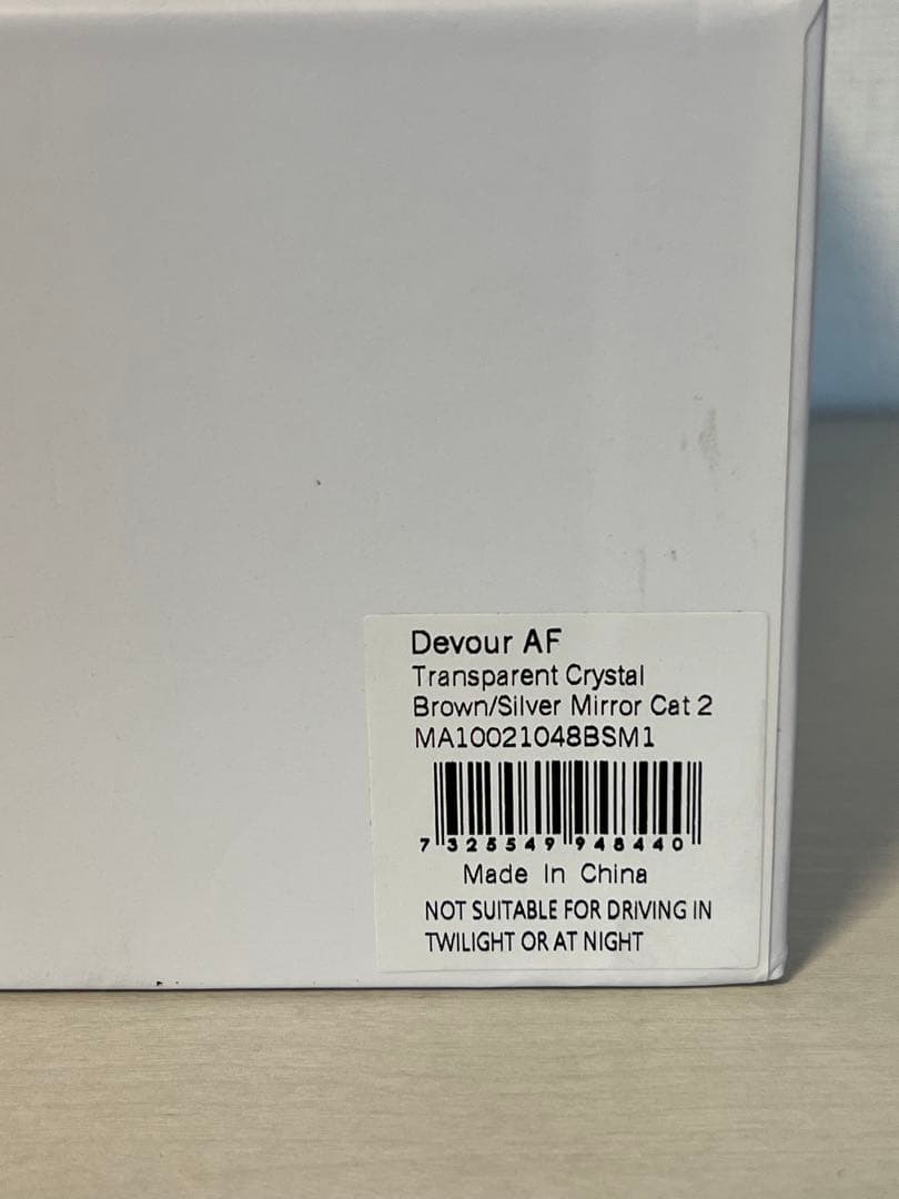 POC DEVOUR AF デヴォア Transparant Crystal