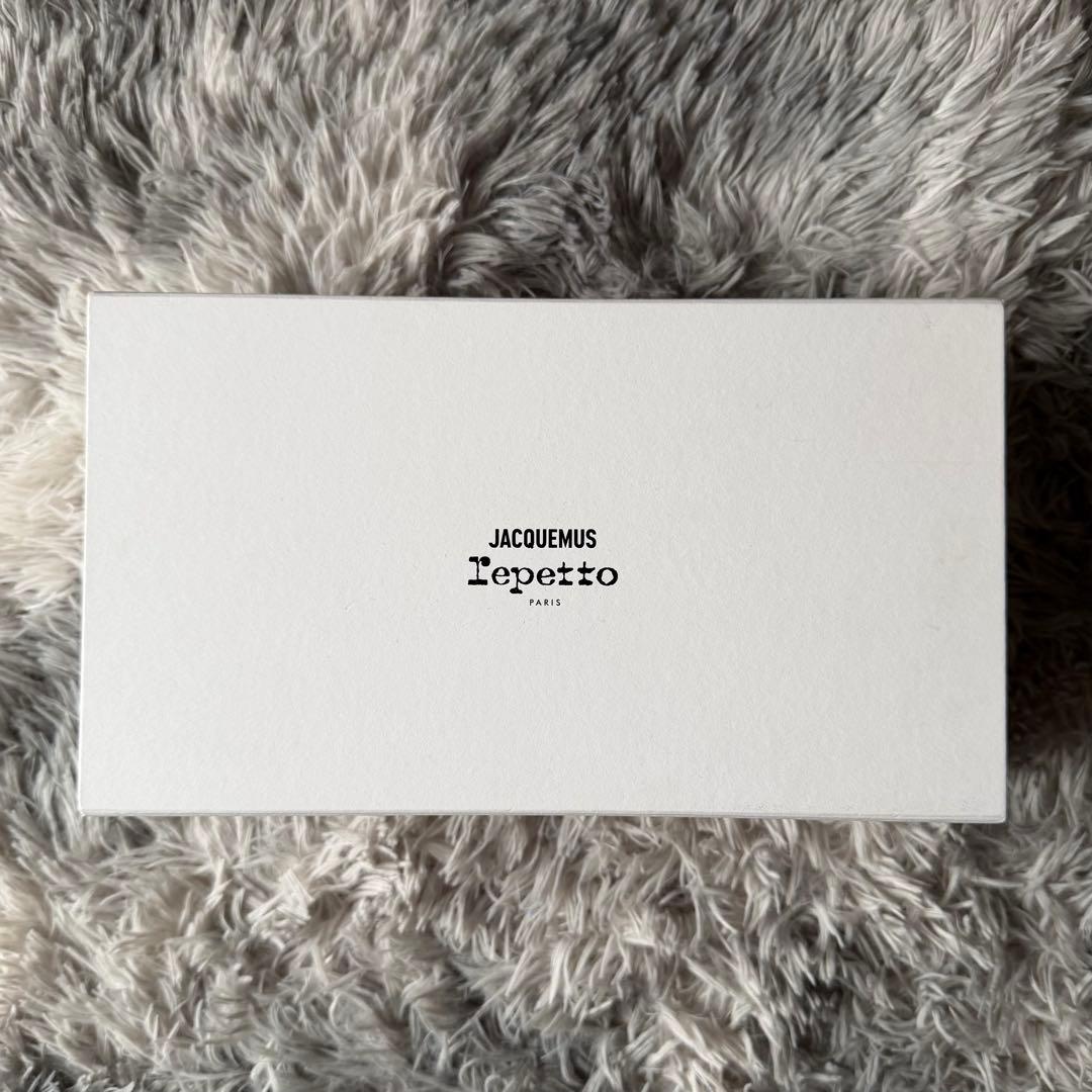 JACQUEMUS × repetto レザーシューズ　スクエアトゥ
