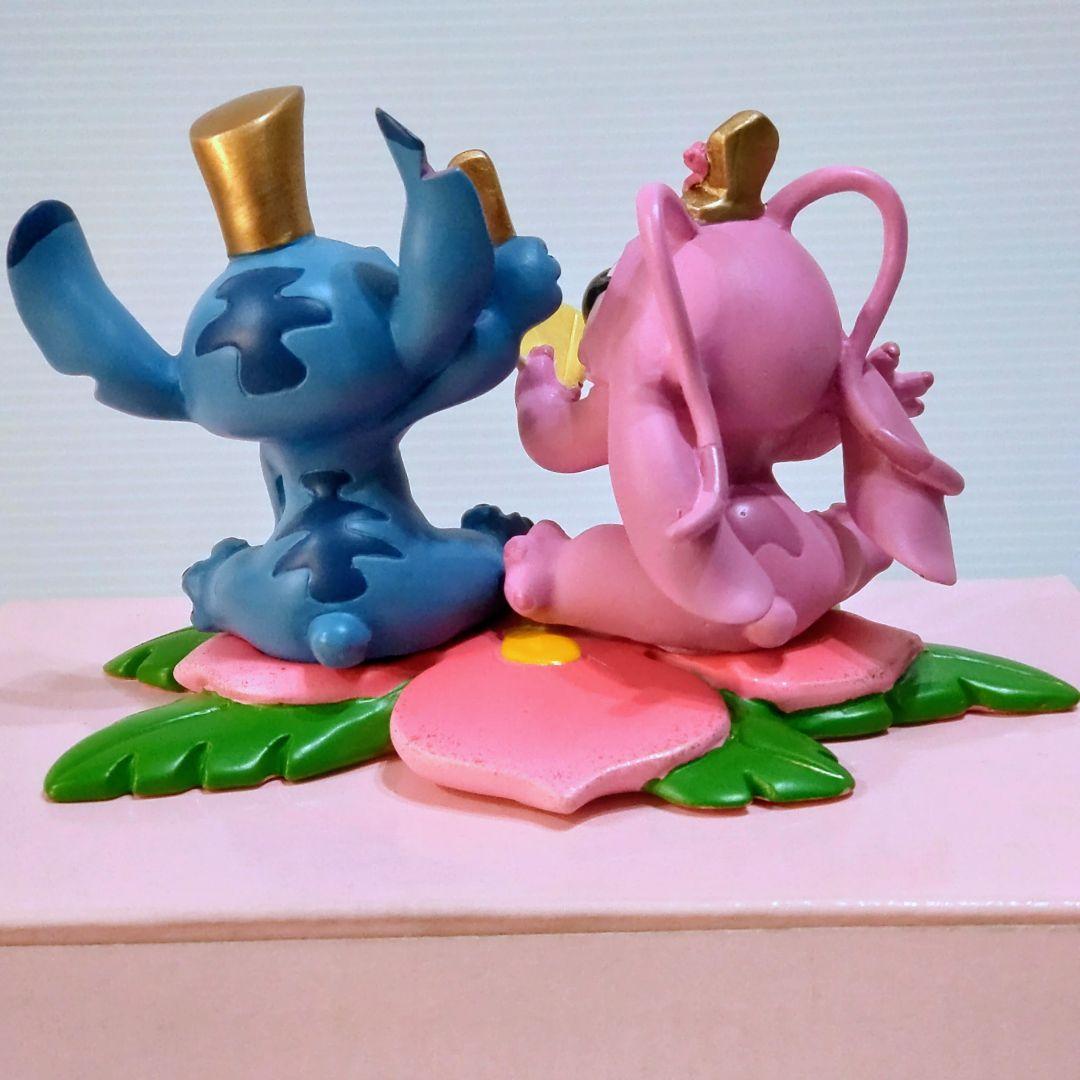 スティッチとエンジェル フィギュア　ディズニーストア　ひな人形　箱付き　廃盤