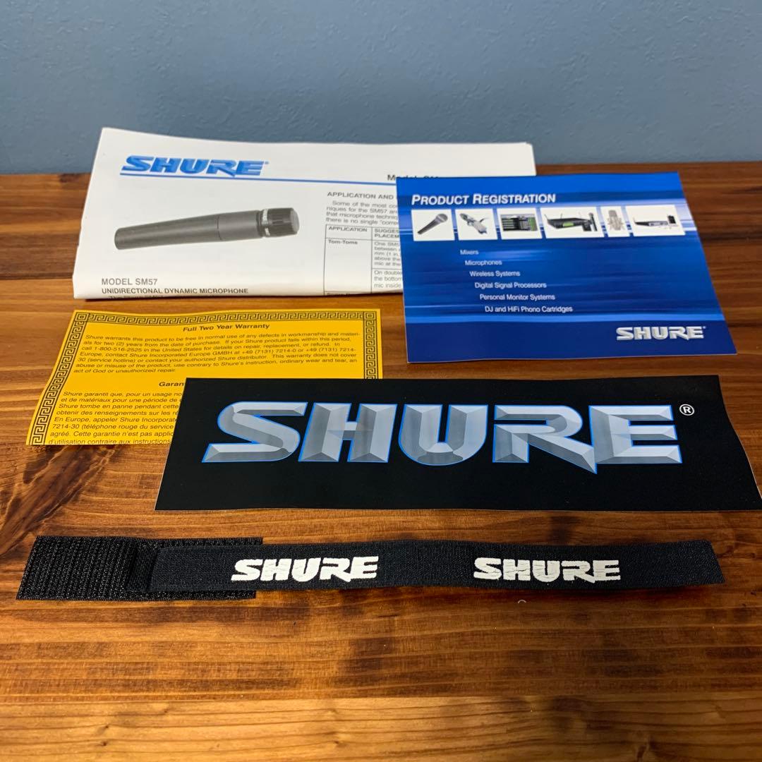 配信機器・PA機器・レコーディング機器 SHURE SM57-LCE