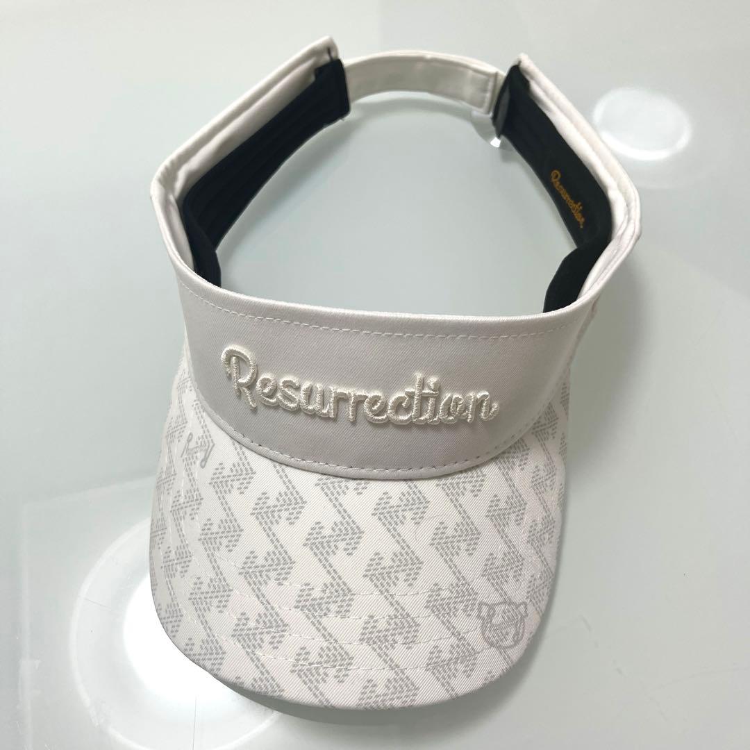新品　レア品　　レザレクション サンバイザー