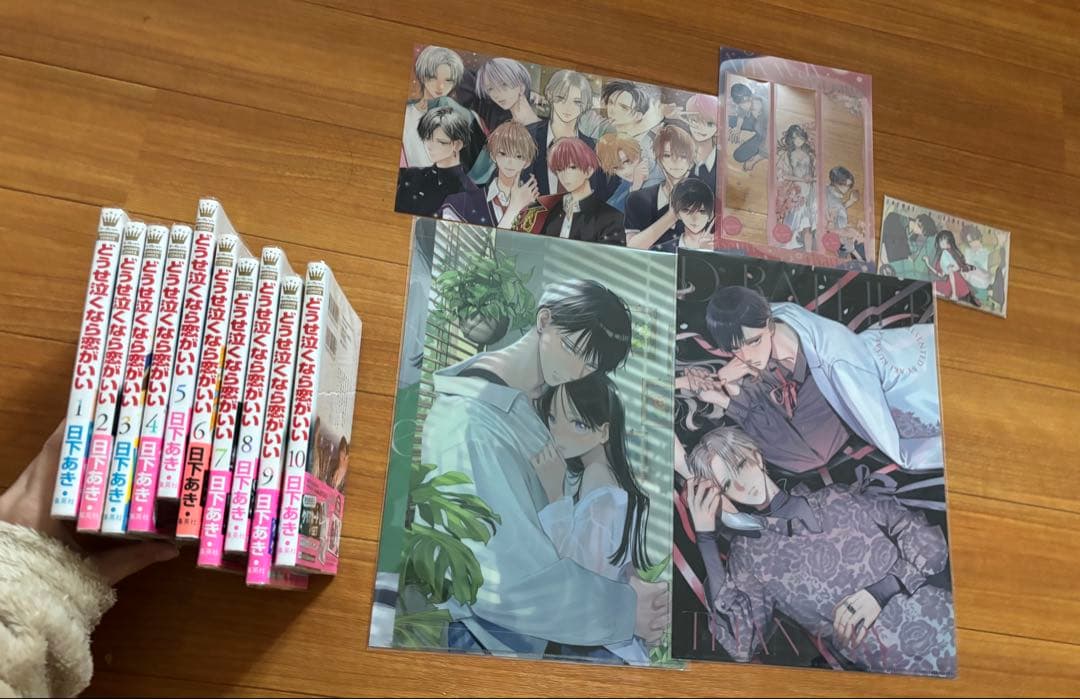 バラ売り不可　どうせ泣くなら恋がいい 1-10 初版帯付き　特典付き