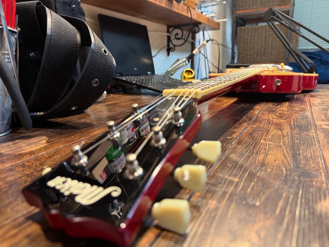 美品　maison　レスポール　チェリーサンバースト
