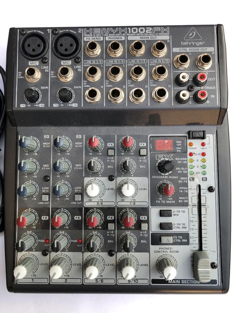 Behringer XENYX 1002FX アナログミキサー