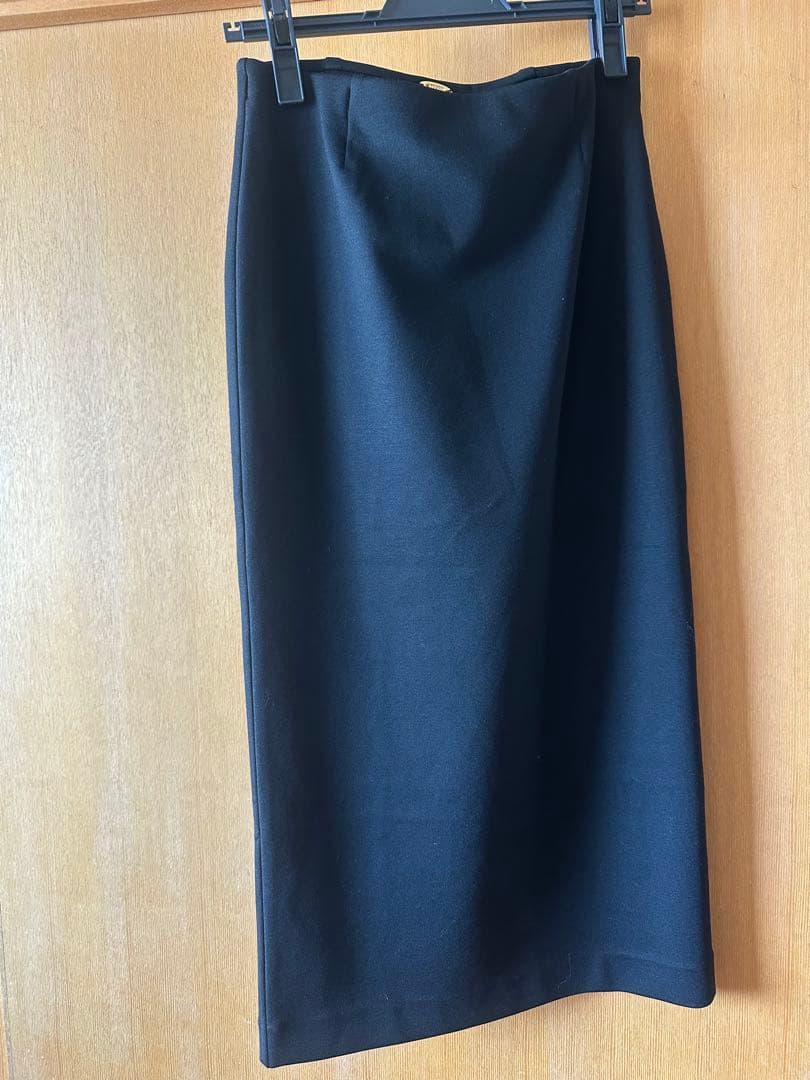 PRIMEWOOL PONTE ブラック タイトスカート