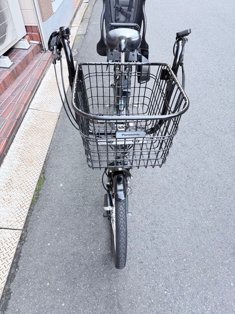 子供乗せ　パナソニック　電動アシスト自転車 チャイルドシート付き