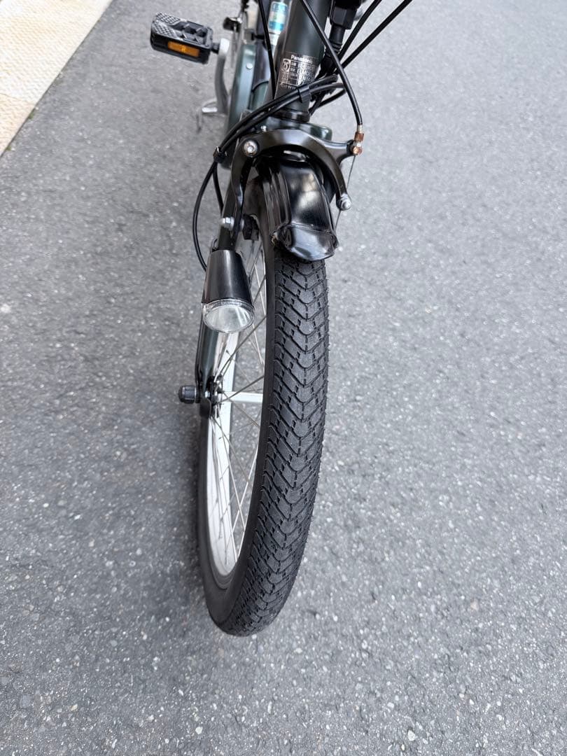 子供乗せ　パナソニック　電動アシスト自転車 チャイルドシート付き
