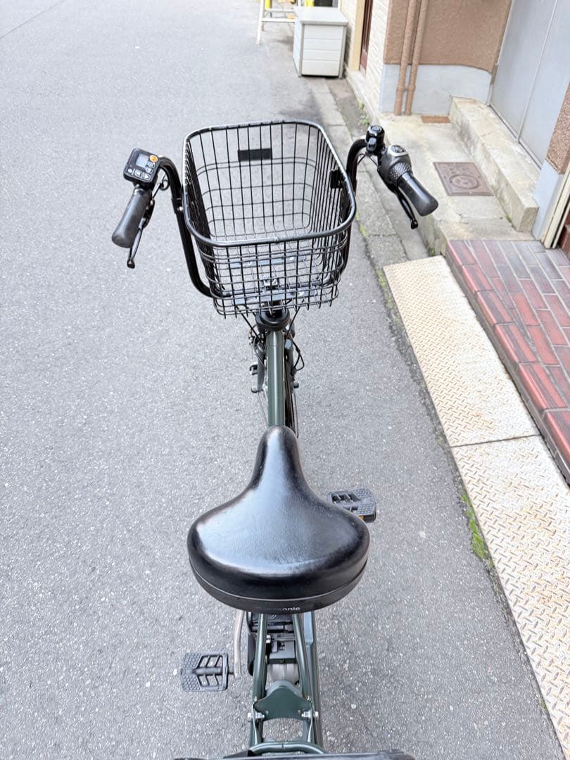 子供乗せ　パナソニック　電動アシスト自転車 チャイルドシート付き