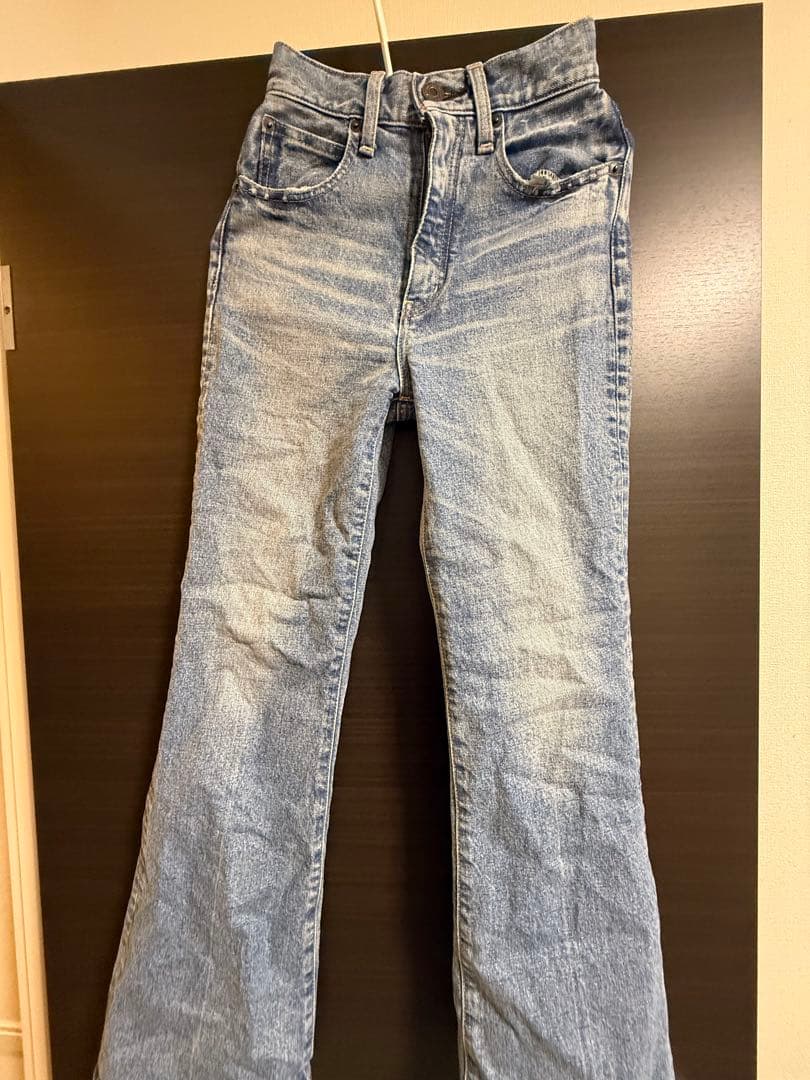 パンツ moussy MVS FLARE 23inch