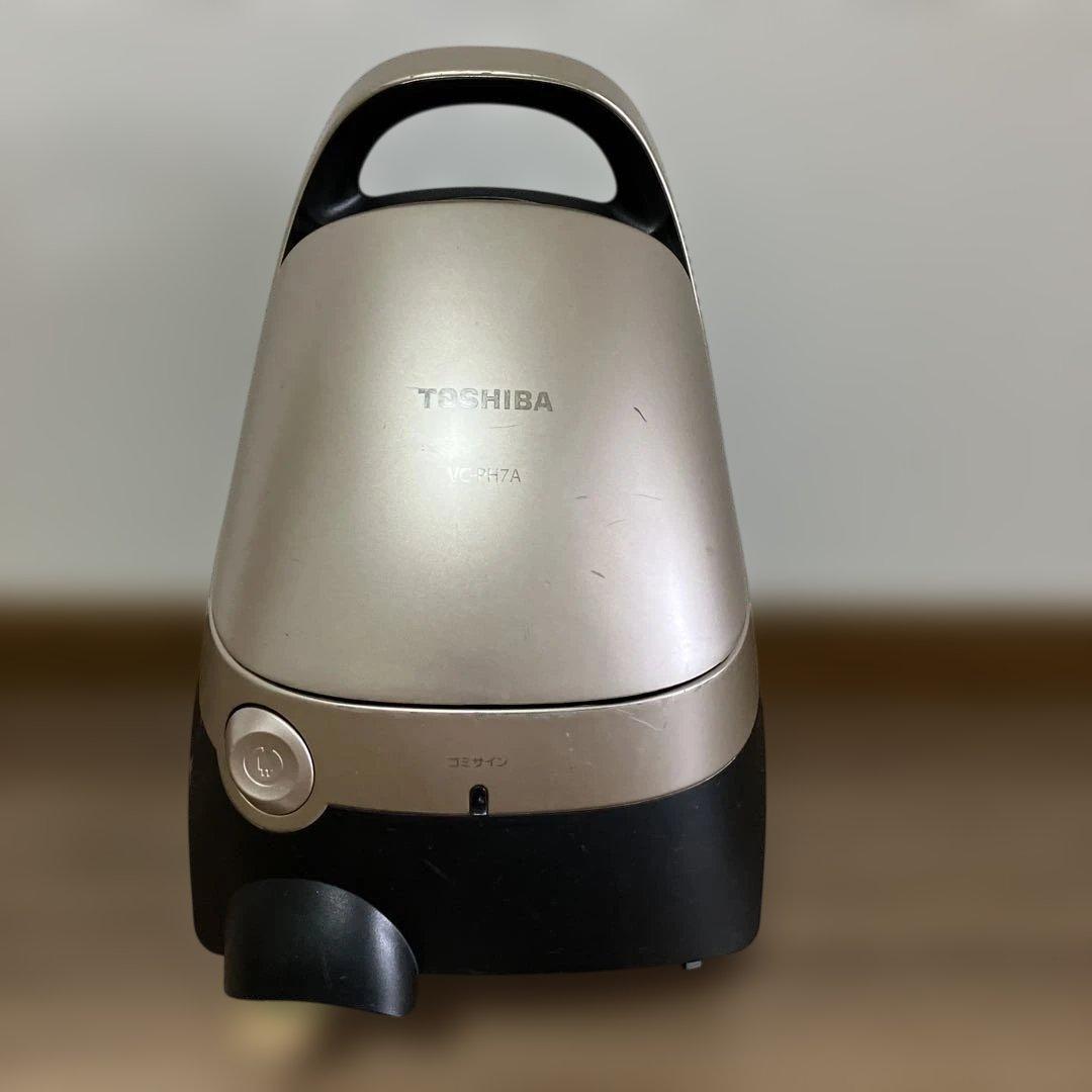 ❤東芝　2020年　紙パック式 掃除機 VC-PH7A 動作保証品　ピンク