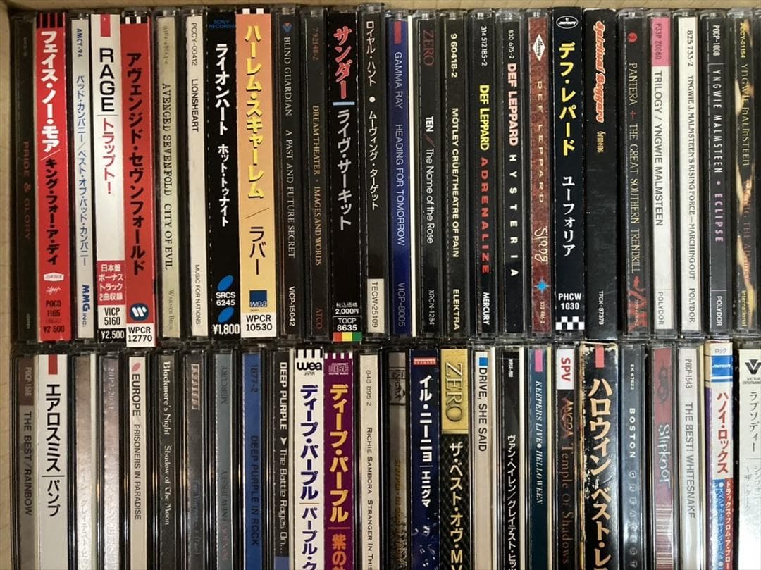 メタル・ハードロック CD まとめて約100枚セット [CM925]