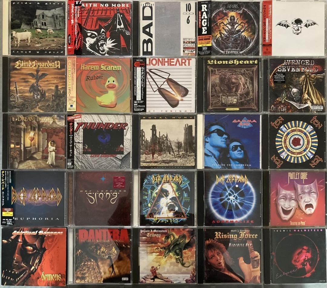 メタル・ハードロック CD まとめて約100枚セット [CM925]