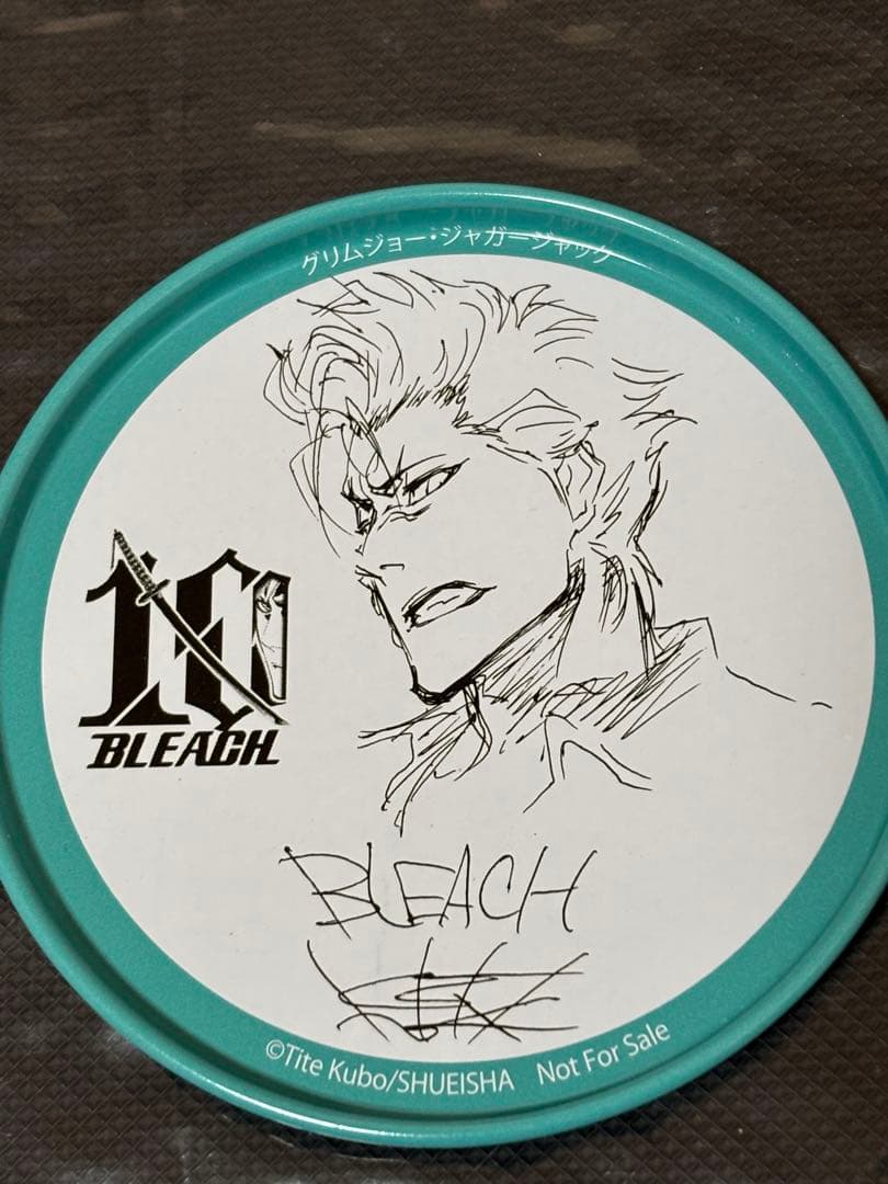 BLEACH 10周年記念　 缶コースター グリムジョー　ブリーチ