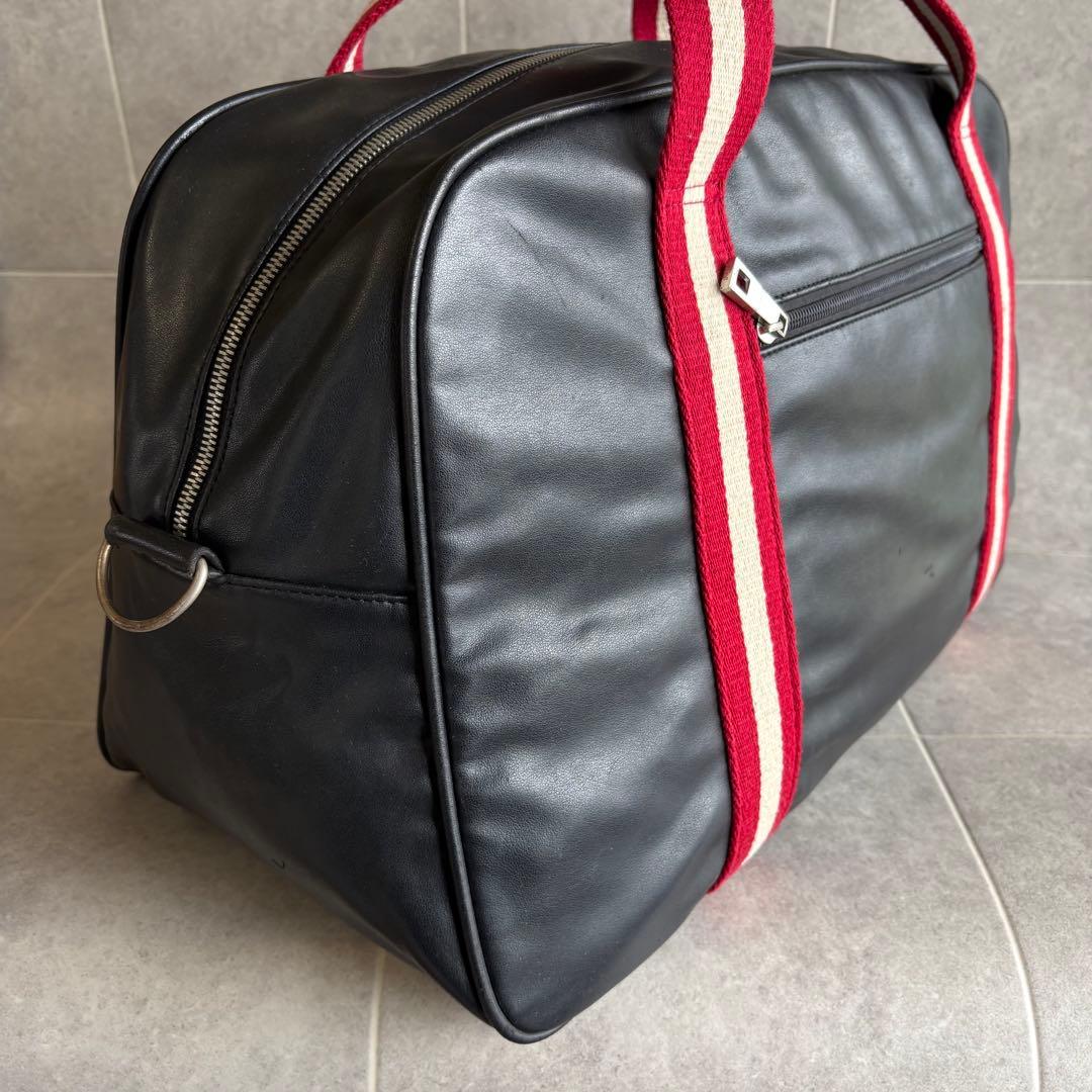 BALLY トレインスポッティング 本革 大容量 ボストンバッグ ストラップ付き