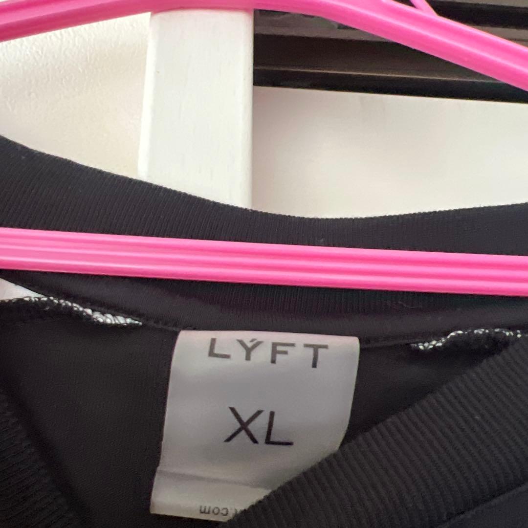 LYFT Tシャツ サイズXL黒/白