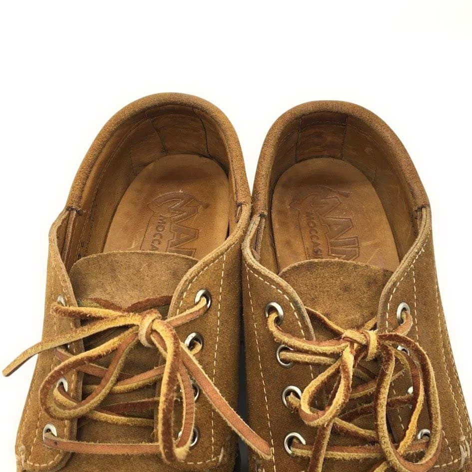 【美品】⭐️MAINE MOCCASINS ブリュッヒャーモカシン ヴィンテージ