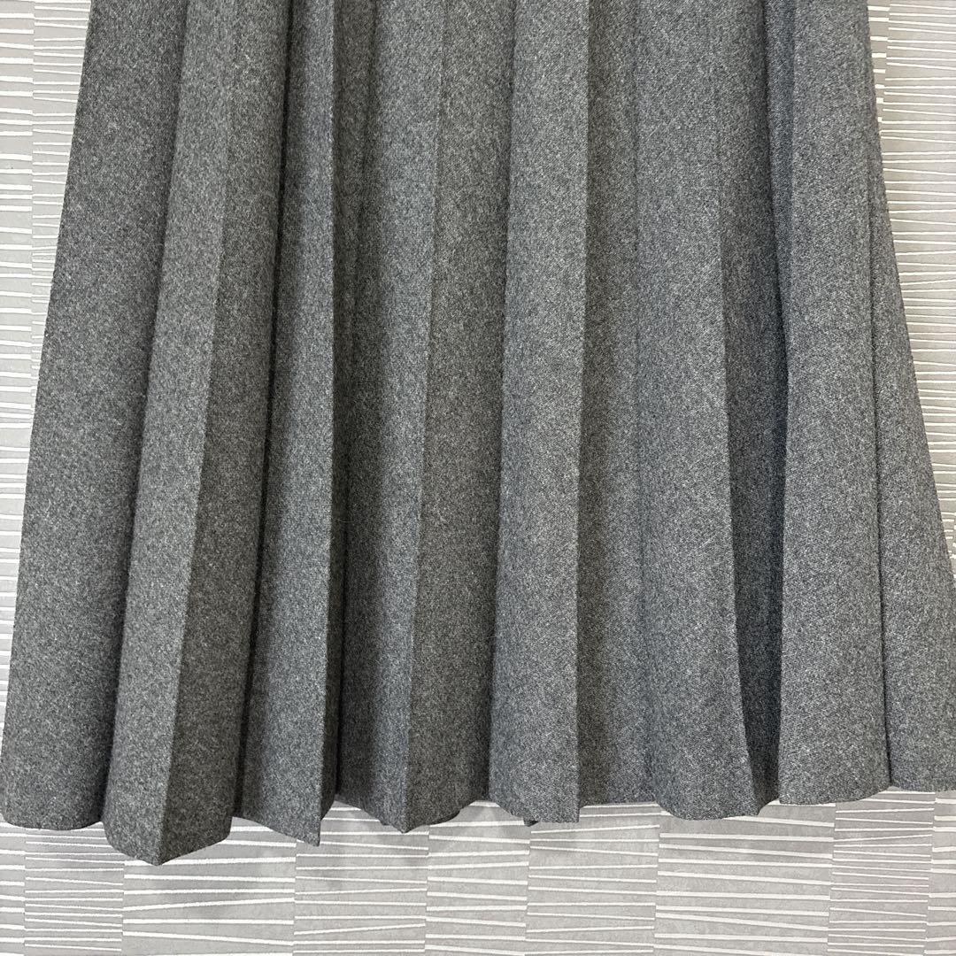 sale DAKS ダックス　カシミヤ混 プリーツスカート ロング　マキシ　高級